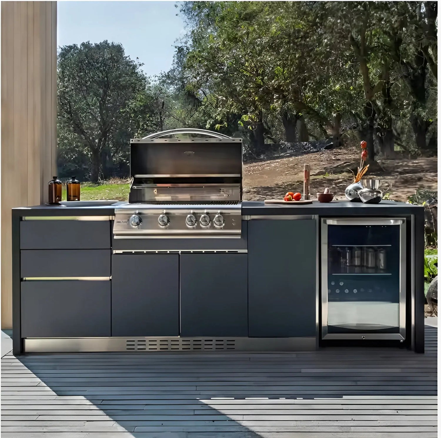 ObsidianChef Meridian Outdoor Kitchen - Live Wise Industries