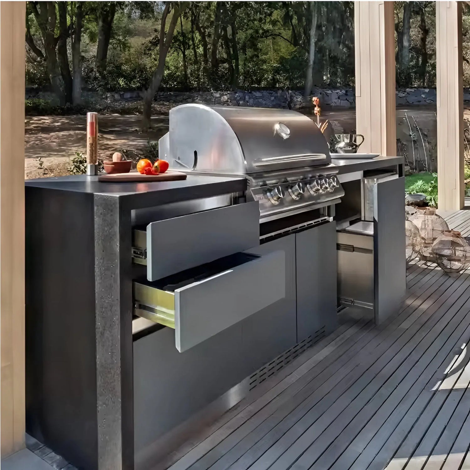 ObsidianChef Meridian Outdoor Kitchen - Live Wise Industries